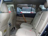 2010 Toyota Highlander Hybrid Limited 4WD Sand Beige Interior