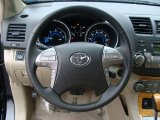 2010 Toyota Highlander Hybrid Limited 4WD Steering Wheel