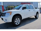 2012 Blizzard White Nissan Titan S Crew Cab 4x4 #59529078