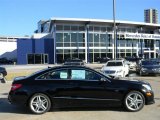 Black Mercedes-Benz E in 2012