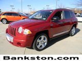 2008 Inferno Red Crystal Pearl Jeep Compass Limited #59528679