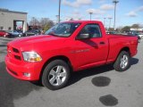 2012 Flame Red Dodge Ram 1500 Express Regular Cab 4x4 #59529268