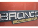 Ford Bronco 1994 Badges and Logos