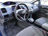 2009 Honda Civic EX Sedan Gray Interior