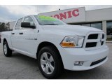 2012 Bright White Dodge Ram 1500 Express Quad Cab #59529001