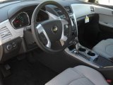 2012 Chevrolet Traverse LTZ Light Gray/Ebony Interior