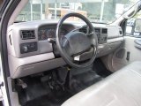 2001 Ford F450 Super Duty XL Regular Cab Bucket Truck Dashboard