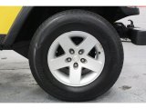 2004 Jeep Wrangler Rubicon 4x4 Wheel
