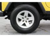 2004 Jeep Wrangler Rubicon 4x4 Wheel