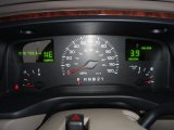 2002 Lincoln Town Car Signature Gauges