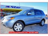2008 Silver Blue Hyundai Santa Fe Limited #59583811