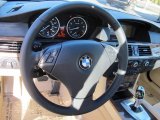 2008 BMW 5 Series 528i Sedan Steering Wheel