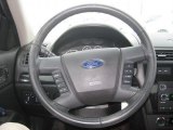 2009 Ford Fusion SEL V6 Blue Suede Steering Wheel