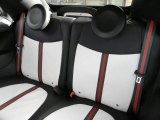 2012 Fiat 500 c cabrio Gucci 500 by Gucci Nero (Black) Interior