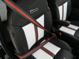 2012 Fiat 500 c cabrio Gucci 500 by Gucci Nero (Black) Interior