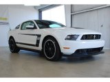 2012 Performance White Ford Mustang Boss 302 #59583468
