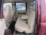 2008 Ford F250 Super Duty Lariat Crew Cab 4x4 Camel Interior