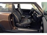 2011 Mini Cooper Hardtop Carbon Black Lounge Leather Interior