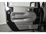 2009 Jeep Wrangler Sahara 4x4 Door Panel