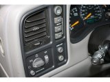2000 GMC Sierra 1500 SLT Extended Cab 4x4 Controls