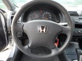 2004 Honda Civic Value Package Coupe Steering Wheel