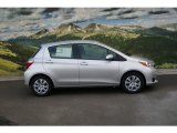 Classic Silver Metallic Toyota Yaris in 2012