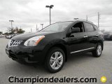 2012 Super Black Nissan Rogue SV #59583327