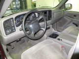 2000 Chevrolet Silverado 1500 LS Extended Cab 4x4 Medium Gray Interior