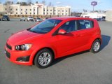 2012 Inferno Orange Metallic Chevrolet Sonic LT Hatch #59583915
