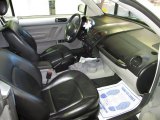 2003 Volkswagen New Beetle GLS 1.8T Convertible Black Interior