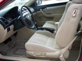 2003 Honda Accord LX V6 Sedan Ivory Interior
