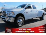 2012 Bright White Dodge Ram 3500 HD Big Horn Crew Cab 4x4 Dually #59583618