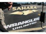 2012 Jeep Wrangler Unlimited Sahara 4x4 Marks and Logos