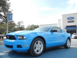2012 Grabber Blue Ford Mustang V6 Coupe #59583551