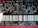 2012 Yaris Color Code for Absolutely Red - Color Code: 3P0