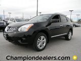 2012 Super Black Nissan Rogue SV #59669151