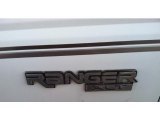 1993 Ford Ranger XLT Extended Cab Marks and Logos