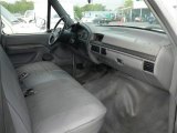 1995 Ford F350 XL Crew Cab Chassis Grey Interior