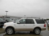 White Platinum Tri-Coat Ford Expedition in 2012