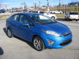 2012 Ford Fiesta SEL Sedan Front 3/4 View