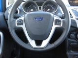 2012 Ford Fiesta SEL Sedan Steering Wheel