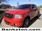 2008 Bright Red Ford F150 STX SuperCab #59669063
