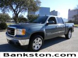 2008 Stealth Gray Metallic GMC Sierra 1500 SLE Crew Cab #59669060