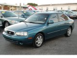 2003 Ocean Blue Hyundai Elantra GLS Sedan #59689381