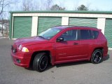 Inferno Red Crystal Pearl Jeep Compass in 2008