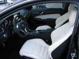 2012 Mercedes-Benz C 63 AMG Coupe AMG Porcelain Interior
