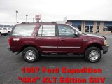 1997 Dark Toreador Red Metallic Ford Expedition XLT 4x4 #59689559