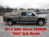 2012 Steel Gray Metallic GMC Sierra 2500HD SLE Crew Cab 4x4 #59689553