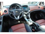 2011 Chevrolet Cruze LT Jet Black/Brick Leather Interior