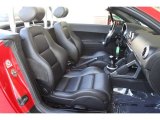 2001 Audi TT 1.8T quattro Roadster Ebony Black Interior